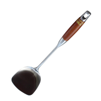金迪乐304不锈钢花梨木家用炒菜铲勺