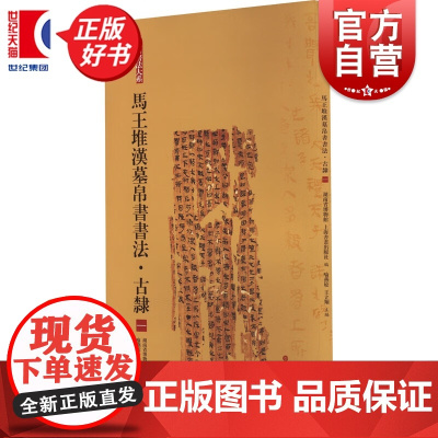 马王堆汉墓帛书书法古隶一 书法简帛书法大系上海书画出版社书法篆刻毛笔字帖正版书籍