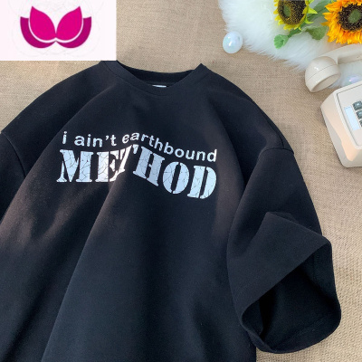 七斓胖胖哥美式短袖t恤男款夏季高街大码宽松圆领半截袖