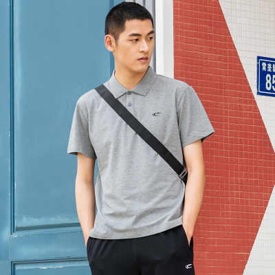 赛琪衫休闲短袖运动POLO衫男纯色2020新款韩版潮流上衣潮牌体恤简约打底衫