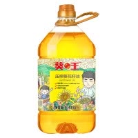 葵王压榨葵花籽油5.438L非转基因物理压榨家用食用油一级冷榨进口原料