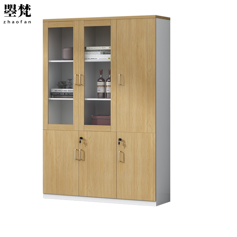 曌梵文件柜右3门台