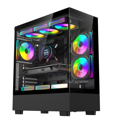 U7 265K/RTX5060Ti 8G独显华硕B860M/WIFI主板32G/1TB固态DIY主机台式组装电脑电竞游戏直播AI设计主机15代处理器U7 265K主机