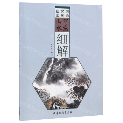 [N]写意山水细解(国画实用技法)-9787554708446