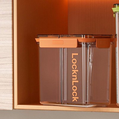 乐扣 家用品多功能储物箱LTZ523FU橙色收纳箱