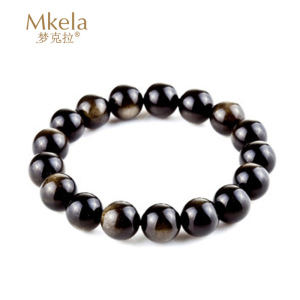 梦克拉 Mkela 金曜石手链 黑金诱惑 经典复古 黑色