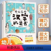 可以玩的汉字机关书 [正版]汉字真好玩可以玩的汉字机关书 幼儿认字识字神器认知推拉洞洞书婴儿早教玩具3-6岁我的启蒙翻翻