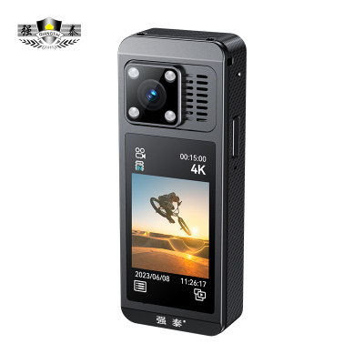 强泰X9视音频记录仪高清胸前佩戴摄像机一键录像录音256GB