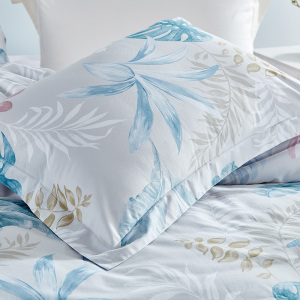 梦洁家纺 纯棉印花四件套:訫雅 200*230