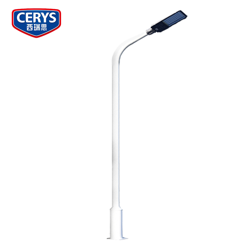 西瑞思 户外单头自弯臂LED路灯照明灯 50W/个