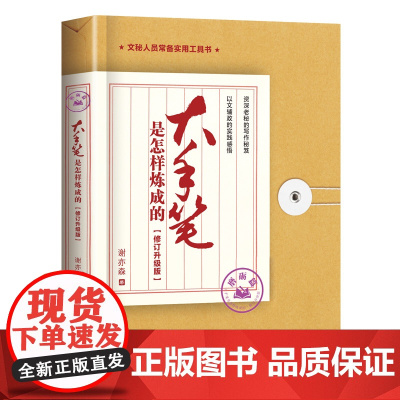 大手笔是怎样炼成的 磨砺篇:修订升级版 谢亦森 长江文艺出版社 正版书籍