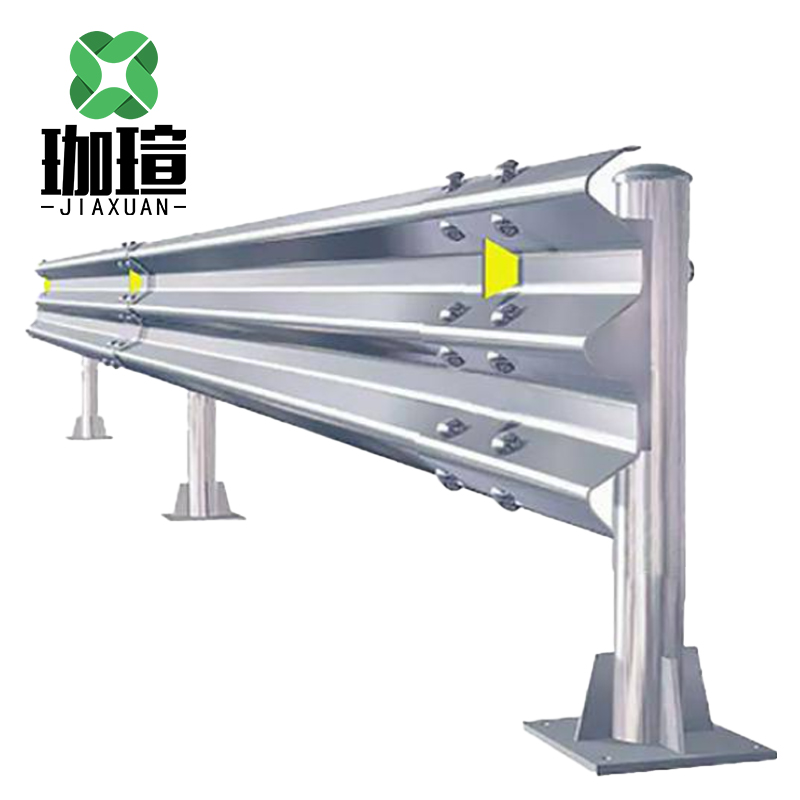 珈瑄 波形护栏 护栏板乡村道路防撞波纹板公路梁钢板热镀锌国道护拦 三波 单位:米