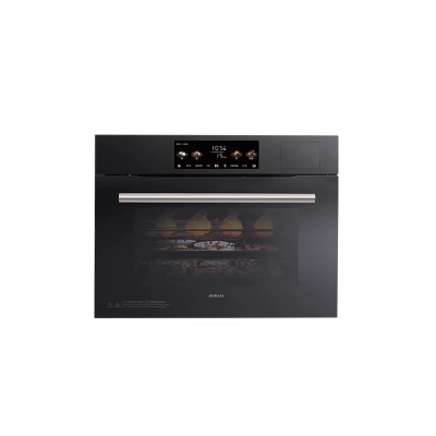 老板(Robam)变频大蒸汽盐系火山盐黑嵌入式蒸烤箱一体机55L搪瓷自清洁C90D-G1