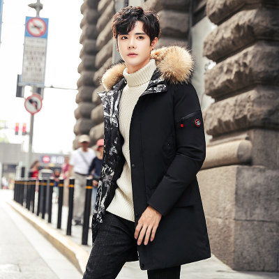 NEWLAKE加肥加大码棉衣男外套冬季潮胖子中长棉袄工装加厚大衣羽绒棉服男棉衣