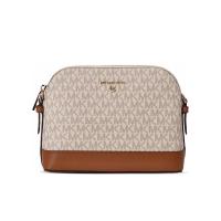 迈克·科尔斯(MICHAEL KORS)多色徽标帆布拼接女士单肩包时尚百搭