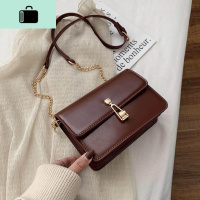 复古小包包女2020新款春韩版潮单肩斜挎包百搭ins网红链条小方包NEW LAKE女斜挎包