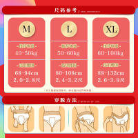 [补贴10%]成人纸尿裤老年人专用拉拉裤大吸量防漏男女用内裤型尿不湿 超薄XL码45片1200ML吸量