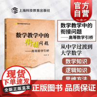 数学教学中的衔接问题高等数学引桥 陈永明数学教学丛书 陈永明著上海科技教育出版社代数几何逻辑思维