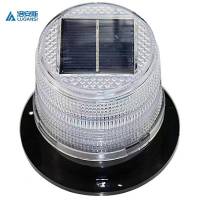 洛安斯 磁吸警示灯 太阳能警示灯 红蓝闪光 个