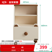 全友家居现代简约床头柜小型卧室床边置物储物柜子床尾收纳柜