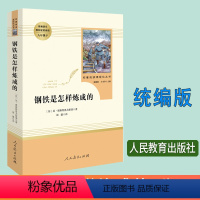 钢铁是怎样炼成的[人教版] 八年级上 [正版]钢铁是怎样炼成的八年级上统编版语文配套名著阅读书初中初二8上同步阅读训练提
