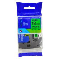 驰洛科 PL-741,18mmX8m,绿底黑字 标签色带(计价单位:个)绿色