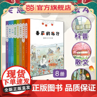 正版童书 美慧树原创绘本8册精装硬壳 绿色贴纸+白鹤日记+火车火车呜呜叫+大米是怎么来的+野猫的城市+小河+番茄的旅行