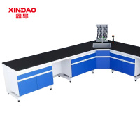 鑫导 实验台 SYT201-钢木边台定制 米