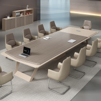 会议桌长桌现代办公桌会议室长方形条桌洽谈培训桌