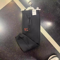 NIKE耐克长裤运动休闲加绒保暖针织大童裤FD3216-011 D