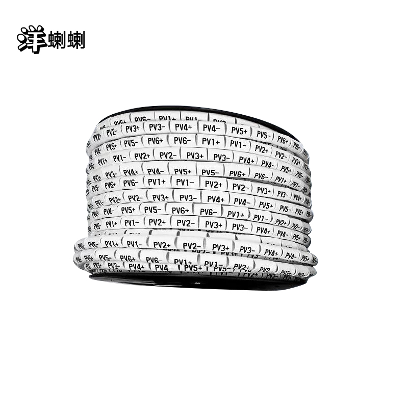 洋蝲蝲 PVC号码管 4-10mm内齿 单位:m