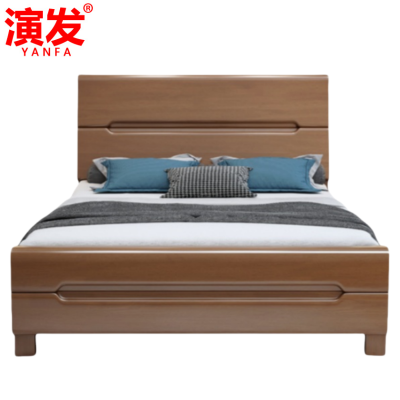演发 实木床 1.8米 张
