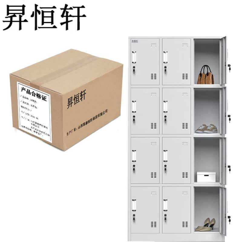 昇恒轩 更衣柜 碗柜 文件柜 12格 SHX-126W 个(普通款)