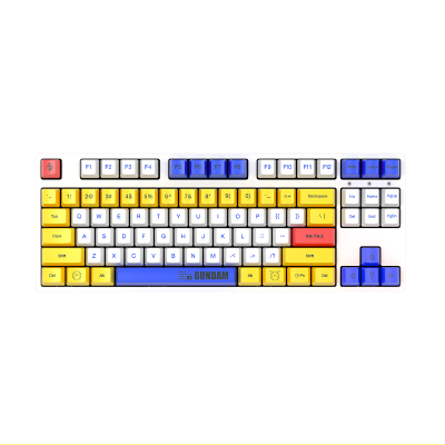 ikbcRX-78-2高达机械键盘cherry樱桃轴红轴87键无线电脑办公台式笔记本兼备官方旗舰店-