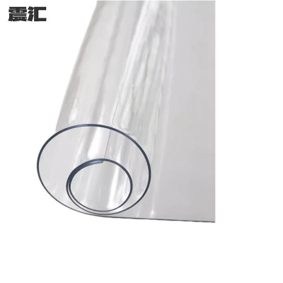 震汇 水晶板 pvc透明桌布 0.8mm 平方米