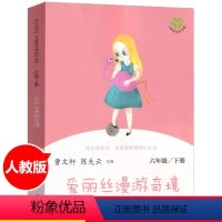 [正版]人教版爱丽丝漫游奇境6六年级下册快乐读书吧名著阅读课程化丛书书籍人民教育出版社小学生6年级阅读书目课外阅读同步