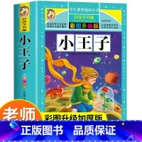 [彩图加厚]小王子 [正版]小王子书珍藏版非注音小学生一二三年级课外阅读书籍必读儿童文学名著宝库少儿名著童话故事书带拼音