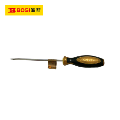 波斯(BOSI)螺丝批金钻系列(φ6*150mm 一字 BS460166A)支