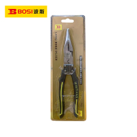 波斯(BOSI)多功能尖嘴钳(9"/240mm)把