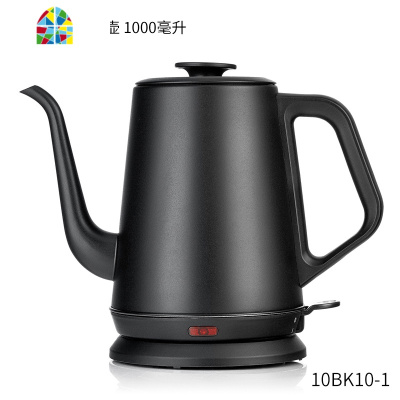 电热烧水壶泡茶煮水壶自动断电大容量不锈钢家用细口手冲壶 FENGHOU 融雪白