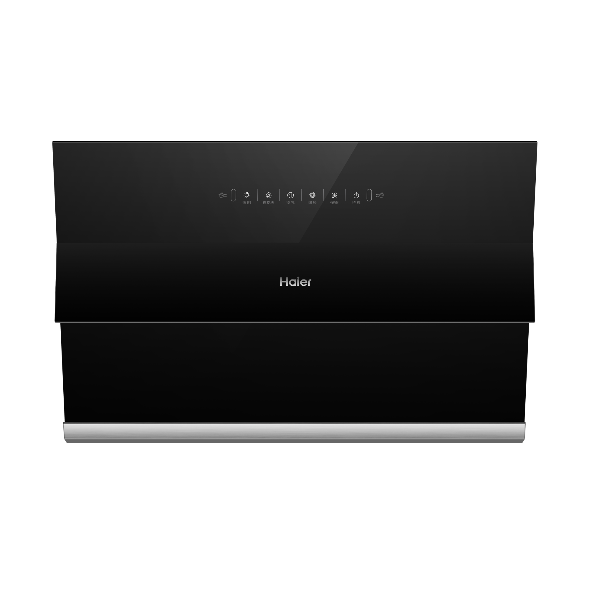 海尔CXW-219-EC906S 抽油烟机 侧吸家用 22m³/min 350pa 一键自清洁油烟机