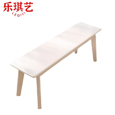 乐琪艺 长条凳 白色 140*30*45cm 张