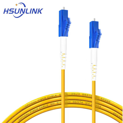 HSUNLINK光纤跳线 HS LC/LC-S5(UPC) 单模单芯5米/条