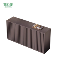 喜力健 铝合金储物柜 咖啡色800*435*1000MM 个