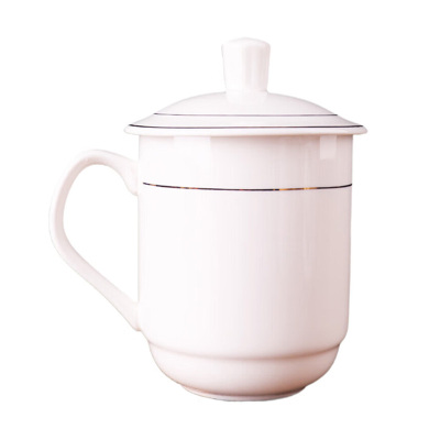 杜克恩 DKETCB-01 金边陶瓷杯(计价单位:个)白色