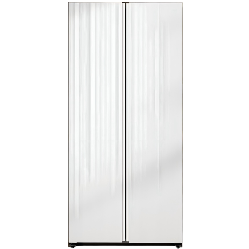 美的(Midea)539升对开门家用电冰箱60cm超薄零嵌入式pst+变频大冷冻容量BCD-539WUKPZM(E)