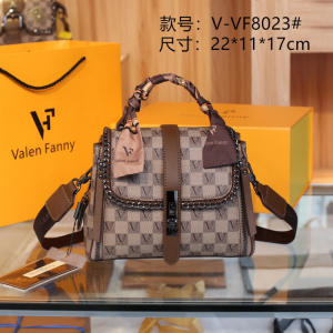 MKJ欧美时尚百搭棋盘格盒子小方包包女2023新款经典老花箱子轻奢单肩手提包小包