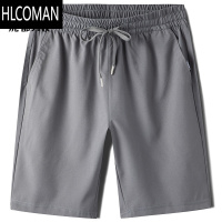HLCOMAN男款休闲五分裤日常百搭经典夏季舒适吸湿排汗男士运动短裤