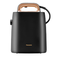 松下(Panasonic)不占地挂烫机家用手持熨烫机双核增压大蒸汽熨衣服一键手提便携电熨斗NI-GLK060-K