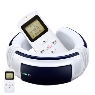 铂氏脉冲颈椎按摩仪N8颈肩背披肩按摩器电动揉捏热敷颈椎仪办公家用护颈仪按摩器按摩器材